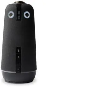 Owl Labs The Meeting Owl 4+ is a 360-degree camera, mic, and speaker device with award-winning speaker-switching software and purpose-built enterprise features Model MTW405-1000