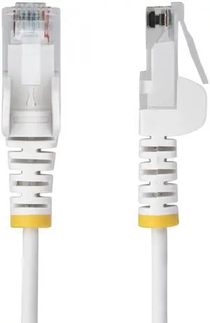 StarTech 25ft White Slim CAT6 Ethernet Cable Model N6PAT25WHS