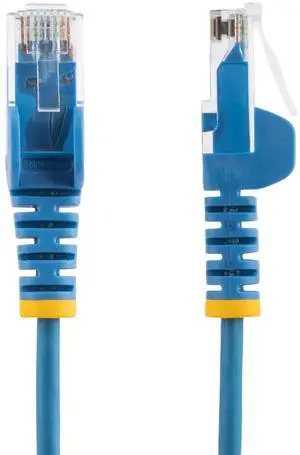 StarTech 50ft Blue Slim CAT6 Ethernet Cable Model N6PAT50BLS