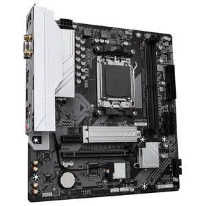 GIGABYTE B650M GAMING WIFI6E Motherboard - AMD Ryzen 9000 Series CPUs, 5+2+2 Phases VRM, up to 6400MHz DDR5 (OC), 1xPCIe 4.0 M.2, 2.5 GbE LAN, WIFI 6E, USB 3.2 Gen 1 GIGABYTE B650M GAMING WIFI6E Motherboard - AMD Ryzen 9000 Series CPUs, 5+2+2 Phases VRM, up to 6400MHz DDR5 (OC), 1xPCIe 4.0 M.2, 2.5 GbE LAN, WIFI 6E, USB 3.2 Gen 1
