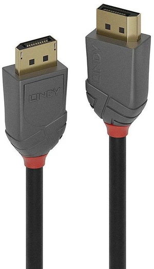 Lindy 3m DisplayPort 1.4 Cable, Anthra Line 36483 Lindy 3m DisplayPort 1.4 Cable, Anthra Line 36483