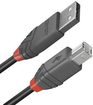 Lindy 10m USB 2.0 Type A to B Cable, Anthra Line 36677 Lindy 10m USB 2.0 Type A to B Cable, Anthra Line 36677