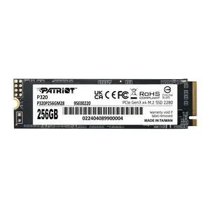 Patriot Memory P320 256 GB M.2 PCI Express 3.0 NVMe - P320P256GM28 Patriot Memory P320 256 GB M.2 PCI Express 3.0 NVMe - P320P256GM28
