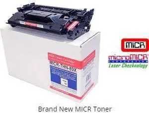 MicroMicr 10,000-page E50145/ E52645 High Yield New MICR Toner Cartridge (New MICR Alternative for HP W9008MC) Model MICR-THN-89XM MicroMicr 10,000-page E50145/ E52645 High Yield New MICR Toner Cartridge (New MICR Alternative for HP W9008MC) Model MICR-THN-89XM
