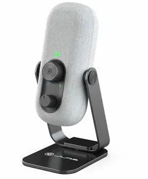 JLab Go Talk Wired Condenser, Dynamic Microphone for Studio White MTALKGO2RWHT4 JLab Go Talk Wired Condenser, Dynamic Microphone for Studio White MTALKGO2RWHT4