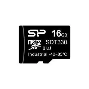 Silicon Power 16GB SDT330 Industrial microSDHC UHS-I Memory Card MLC Flash - SP016GISDT335NE0 Silicon Power 16GB SDT330 Industrial microSDHC UHS-I Memory Card MLC Flash - SP016GISDT335NE0