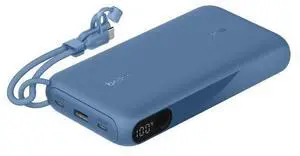 Belkin BOOSTCHARGE POWER BANK 20K W/ DISPLAY, BLUE BPB028fqBL Belkin BOOSTCHARGE POWER BANK 20K W/ DISPLAY, BLUE BPB028fqBL