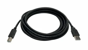 Black Box USB 2.0 Cable Type-A to Type-B, Male/Male Black USB05-0006-R2 Black Box USB 2.0 Cable Type-A to Type-B, Male/Male Black USB05-0006-R2