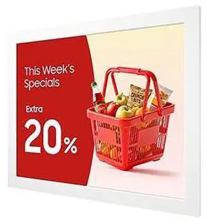 Samsung EMDX Series 13" Color E-Paper Signage Display
Model EM13DX Samsung EMDX Series 13" Color E-Paper Signage Display
Model EM13DX