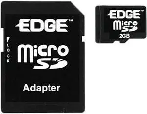 2GB EDGE MICROSD FLASH MEMORY CARD WITH - PE214487 2GB EDGE MICROSD FLASH MEMORY CARD WITH - PE214487