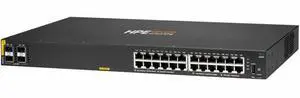 HP Aruba CX 6000 24p 10M/100M/1G Class4 PoE 4p SFP 1G 370W Switch - R8N87B#ABA HP Aruba CX 6000 24p 10M/100M/1G Class4 PoE 4p SFP 1G 370W Switch - R8N87B#ABA