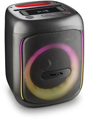 NGS Wild Swag Go, 80W Portable and Wirelsss BT Speaker with LED Lights - WILDSWAGGO NGS Wild Swag Go, 80W Portable and Wirelsss BT Speaker with LED Lights - WILDSWAGGO