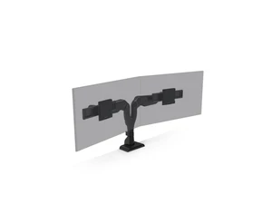 HatDW E5 Dual Dynamic Monitor Arm, Black, holds 25 lbs per monitor, up to 32IN screen - E5-D2-BLK HatDW E5 Dual Dynamic Monitor Arm, Black, holds 25 lbs per monitor, up to 32IN screen - E5-D2-BLK