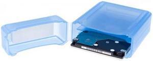 NEON Hard Protective Storage Case for 2.5" Hard drives and SSDs. Fits 2 Hard drives Blue Model HDD-CASE-25-BL