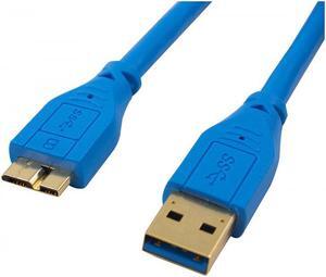 NEON Super High Speed USB 3.0 Cable Type A Male To Micro B Male 5ft. Model 1001A-USB3