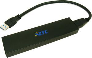 ZTC Thunder Enclosure NGFF M.2 SSD to USB 3.0. Aluminum Shell, 5 Sizes Adapter and High Speed 6GB/s. Model ZTC-EN004