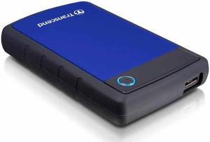 Transcend 2TB StoreJet 25H3 2.5" USB 3.0 Color Blue Portable Hard Drive  Model TS2TSJ25H3B