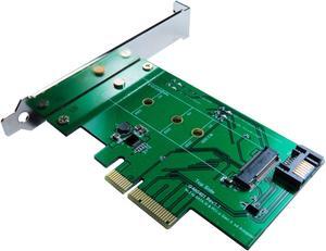 ZTC Lightning Card Converts both M.2 PCIe 4x Lane or M.2 SATA SSD To PCI-e Internal Card. UP To 1.6GB/s on the 4x PCIe Model ZTC-EX001