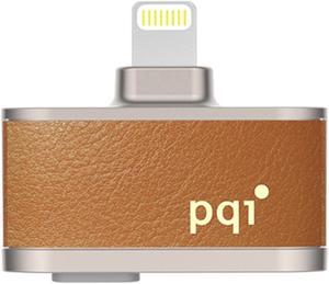 PQI 64GB Instashot Live Video Recording and Editing Storage, incl. Leather Case and Cable Model 6I07-064GR1003