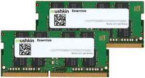 Mushkin 8GB (2 x4) Essentials DDR4 PC4-19200 2400MHz CL17 260-PIN Laptop Memory Model MES4S240HF4GX2