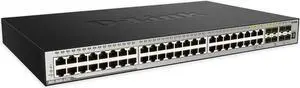 D-Link 52 Port Layer 3 Stackable Managed Gigabit Switch including 4 10GbE Ports Model DGS-3630-52TC/SI D-Link 52 Port Layer 3 Stackable Managed Gigabit Switch including 4 10GbE Ports Model DGS-3630-52TC/SI