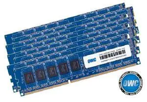 OWC 64GB ,8x 8GB, DDR3 PC-10600 1333MHz ECC-R SDRAM ECC For Mac Pro Nehalem and Westmere Models. May Not Be Mixed With other Modules. Model OWC1333D3X8M64K