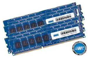 OWC 48.0GB 6x 8GB DDR3 PC-10600 1333MHz ECC-R SDRAM PC3-10600 ECC For Mac Pro Nehalem and Westmere models.May Not Be Mixed With Other Modules. Model OWC1333D3X8M48K