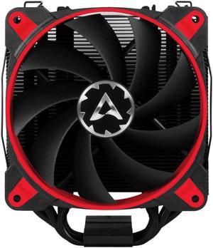 ARCTIC Freezer 34 eSports DUO Edition - Tower CPU Cooler with Push-Pull Configuration I Silent 3-Phase-Motor and wide range of regulation 200 to 2100 RPM - Includes 2 low noise PWM 120 mm Fans – Red