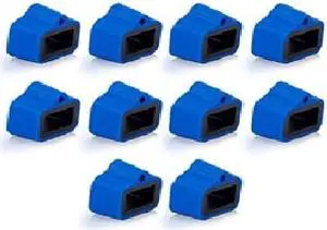 OWC ClingOn USB Type-C Connector Securing Device 10 Pack. Defend your Workflow Against Dropped Cables. Prevents Cable Strain and Unintentional Disconnects With USB-C and Thunderbolt 3 Devices