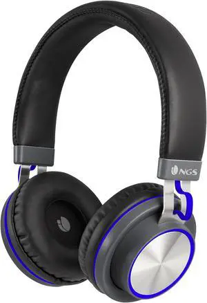 NGS Artica Patrol Bluetooth Stereo Headphones - Blue