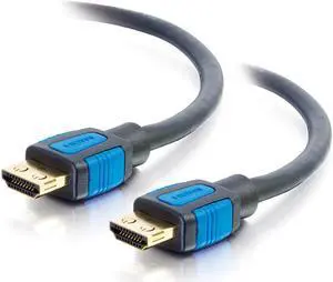 C2G 29677 4K UHD High Speed HDMI Cable (60Hz) with Gripping Connectors, Black (6 Feet, 1.82 Meters)