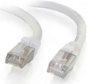 C2G 3FT CAT6 SNAGLESS SHIELDED (STP) NETWORK PATCH CABLE - WHITE