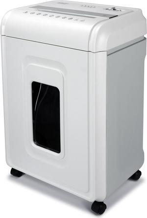 Aurora AU2442XA  Heavy Duty Anti-Jam 24-Sheet Crosscut Shredder/40 Min Run Time/ 7-Gallon Pullout Basket, White/Grey