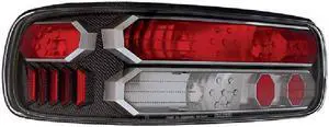 IPCW CWT-CE316CF Chevrolet Caprice 1991 - 1996 Tail Lamps, Crystal Eyes Carbon Fiber