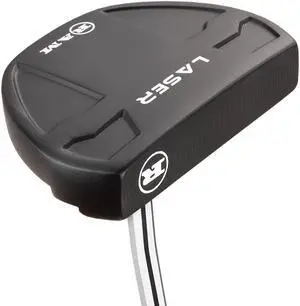 Ram Golf Laser Black Milled Face Mallet Putter - Headcover Included 34"