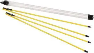 2x Ram Golf Folding Alignment Sticks / Practice Aim Rods