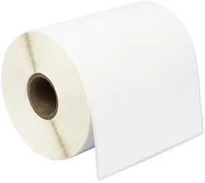 HOUSELABELS 4" x 6" Shipping Labels on 1" Core Compatible With Zebra and Rollo Printers, 8 Rolls / 250 Labels per Roll HOUSELABELS 4" x 6" Shipping Labels on 1" Core Compatible With Zebra and Rollo Printers, 8 Rolls / 250 Labels per Roll