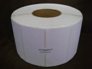 1 Roll of 4" x 3" Direct Thermal Zebra FASSON Labels 3" inch Core 2800 Labels 4x3