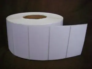 8 Rolls of 4" x 3" Direct Thermal Zebra FASSON Labels 3" inch Core 2800 Labels 4x3