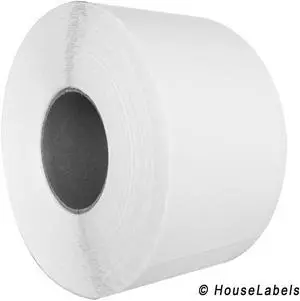 2 Rolls of 4" x 6" Direct Thermal Zebra FASSON Labels 3" inch Core 2800 Labels 4x3