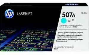 HP 507A (CE401A-G) Cyan Original LaserJet Toner Cartridge for US Government HP 507A (CE401A-G) Cyan Original LaserJet Toner Cartridge for US Government