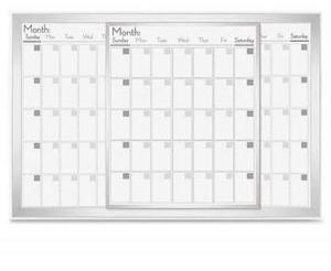 Lorell Dry-Erase Magnetic Calendar Baord 24"x36" Frost 52503