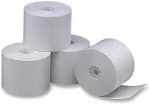 Thermal Paper Roll, 2-1/4"x165', 3/PK, White
