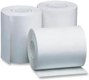 Thermal Paper Roll, 2-1/4"x80', 50/CT, White