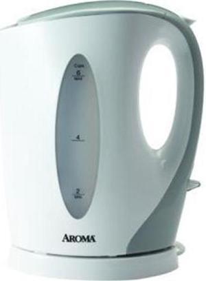 AROMA AWK-105 White 1.7 Liter (7-Cup) Electric Water Kettle