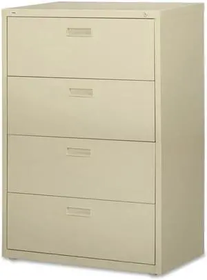 Lorell Lateral File 4-Drawer 30"x18-5/8"x52-1/2" Putty 60559