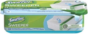 Swiffer Sweeper Wet Cloth Refill 12shts/PK White 95531 Swiffer Sweeper Wet Cloth Refill 12shts/PK White 95531