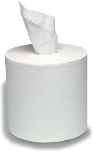 Windsoft 1420 Center-Flow Perforated Paper Towel Roll- 8 x 13 1/2- White- 6/Carton