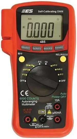 485 Self-Calibrating True RMS Digital Multimeter