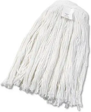 Boardwalk Cut-End Wet Mop Head Rayon No. 24 White 2024REA